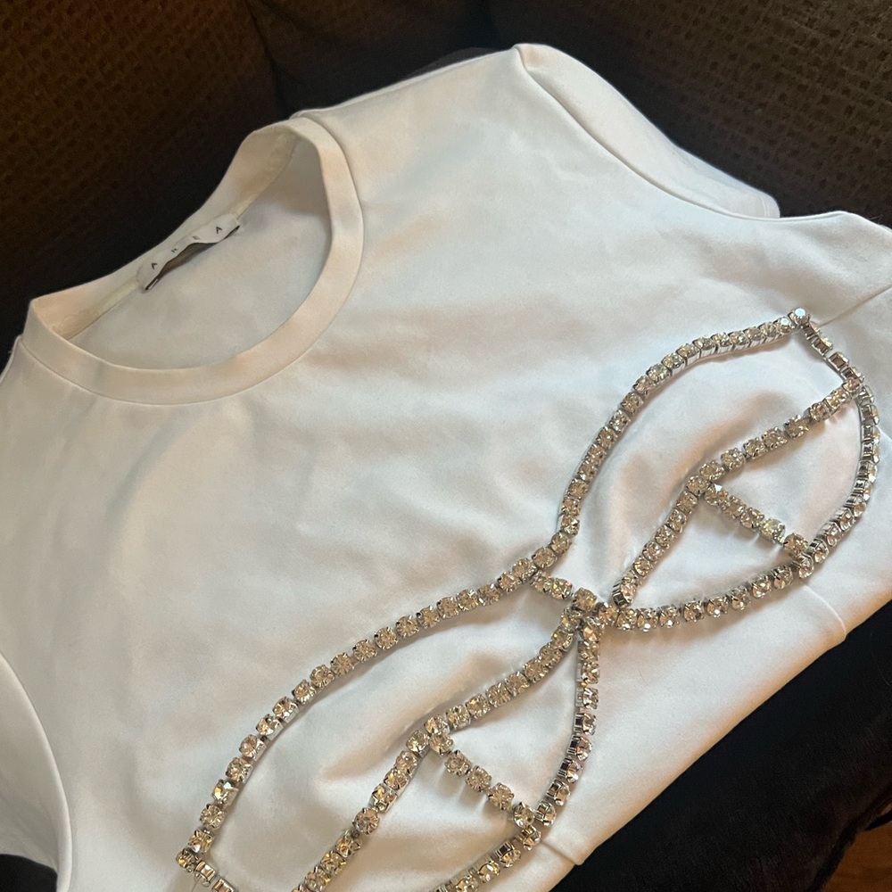 Area White crystal T-Shirt